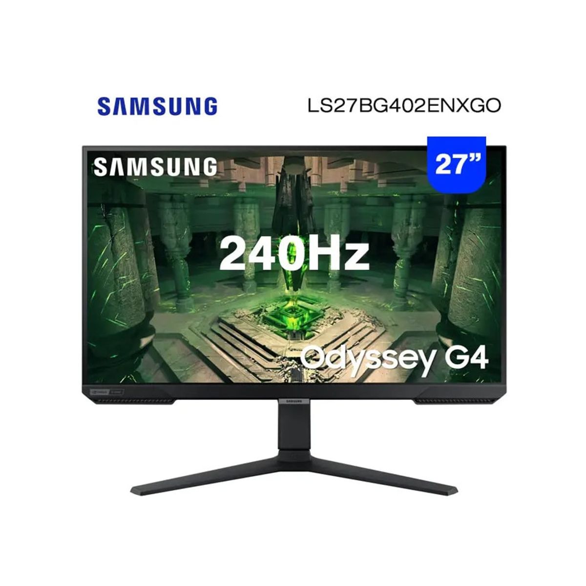 SAMSUNG - MONITOR GAMER LS27BG402ENXGO SAMSUNG 27 IPS 240HZ 1Ms GSYNC FreeSync PREMIUN