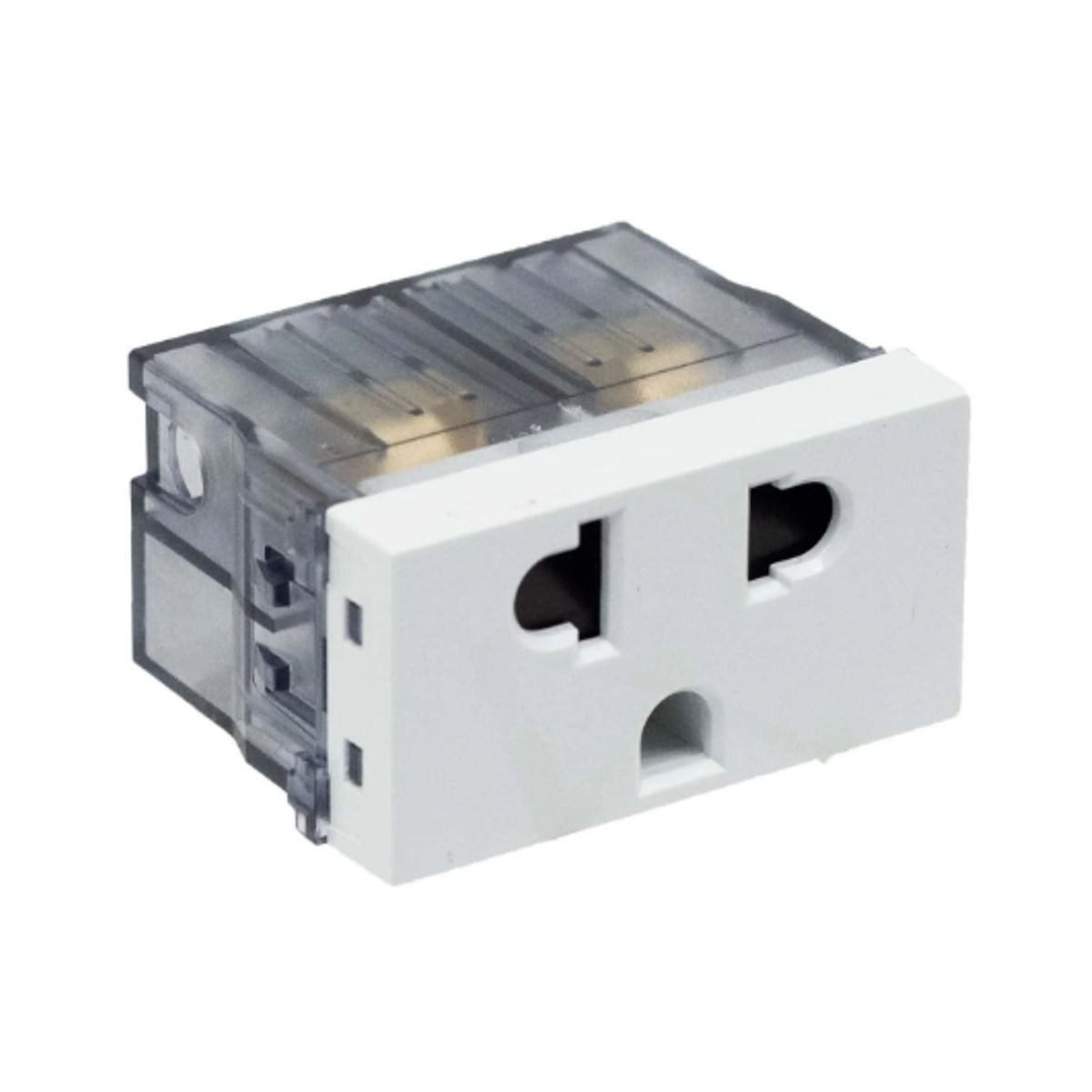 OPALUX - Dado Toma Universal con Línea Tierra K205 OPALUX