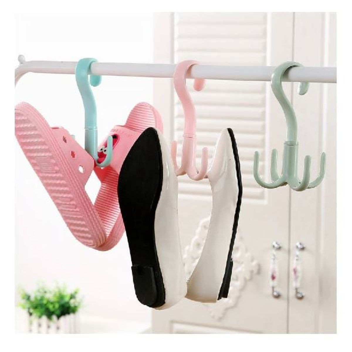 GENERICO - Organizador Multiple colgador Gancho para Perchero