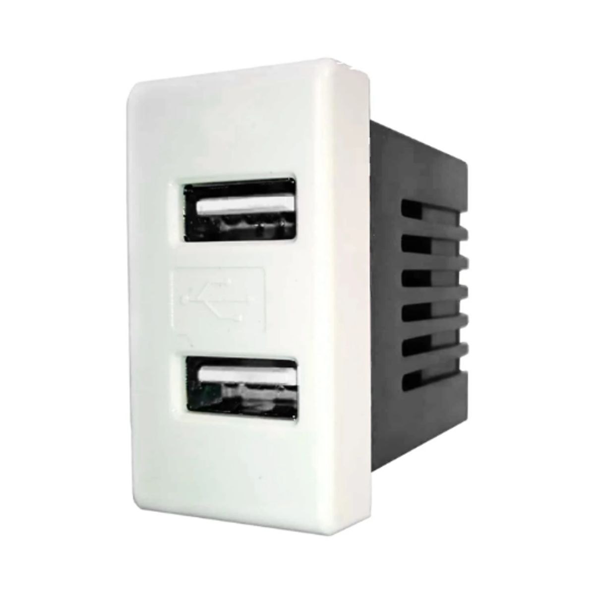 OPALUX - Dado Toma USB Doble BM125 OPALUX