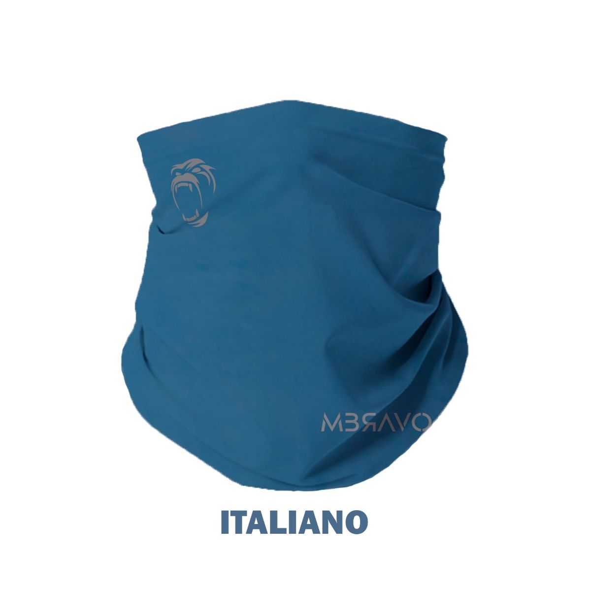 GENERICO - CUELLERA BANDANA TUBULAR DEPORTIVA ANTIALERGICA ITALIANO
