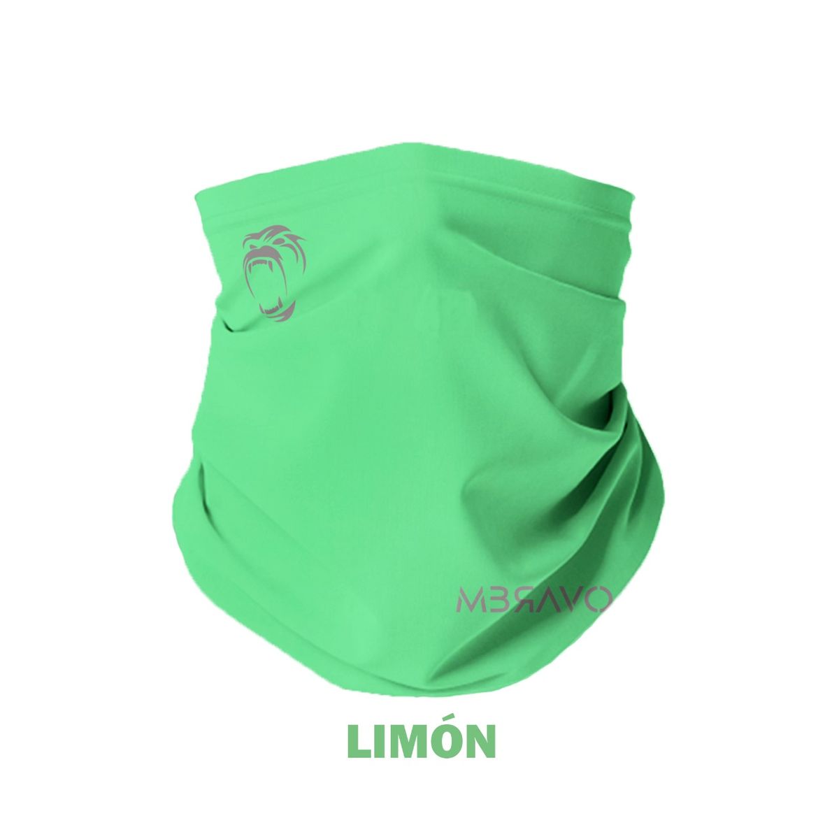GENERICO - CUELLERA BANDANA TUBULAR DEPORTIVA ANTIALERGICA LIMON