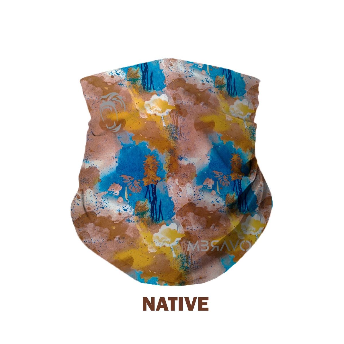 GENERICO - CUELLERA BANDANA TUBULAR DEPORTIVA ANTIALERGICA NATIVE