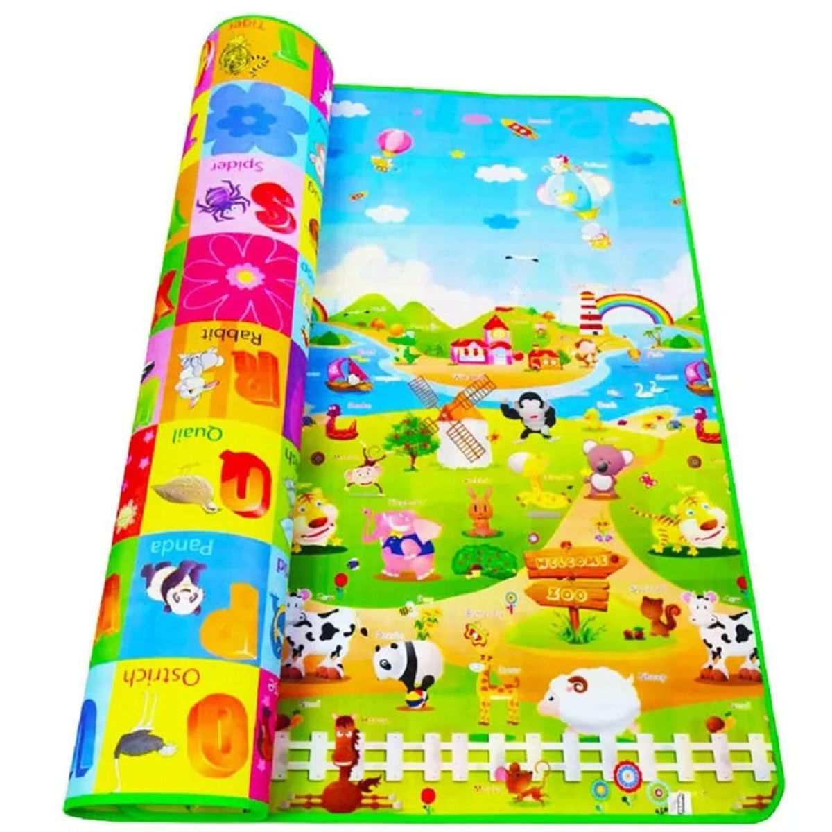 GENERICO - Alfombra de juguete para bebés 180x120cm