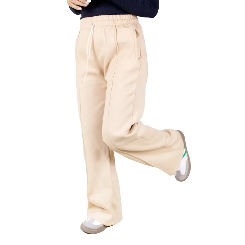 GENERICO - JOGGER PALAZO PANTALON DE FRANELA DAMA