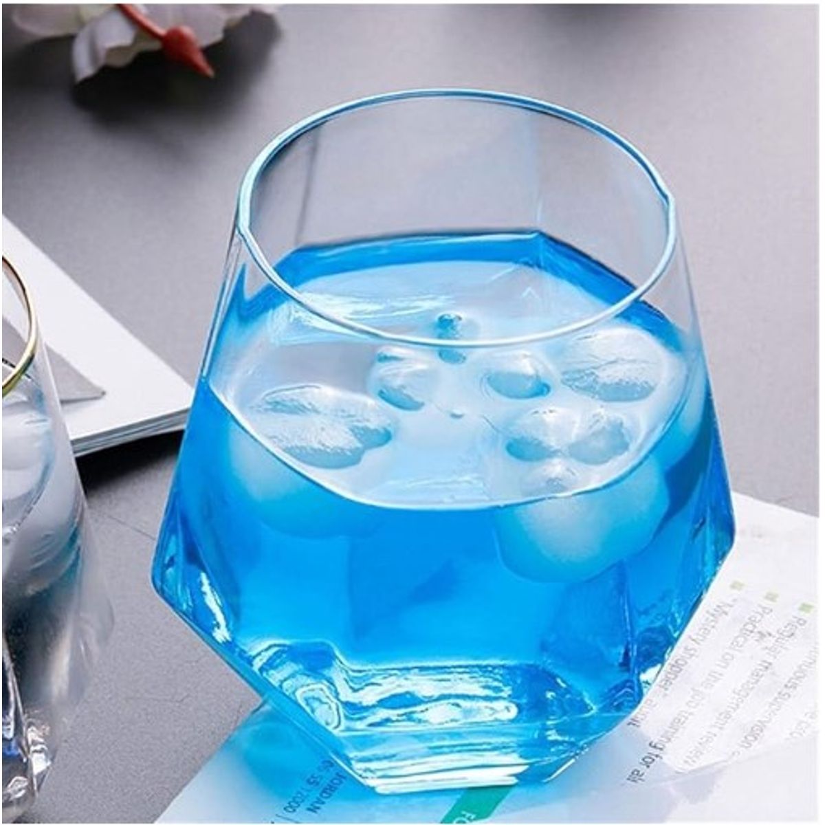 GENERICO - Set x 6 Vasos de Whisky Diseño Diamante