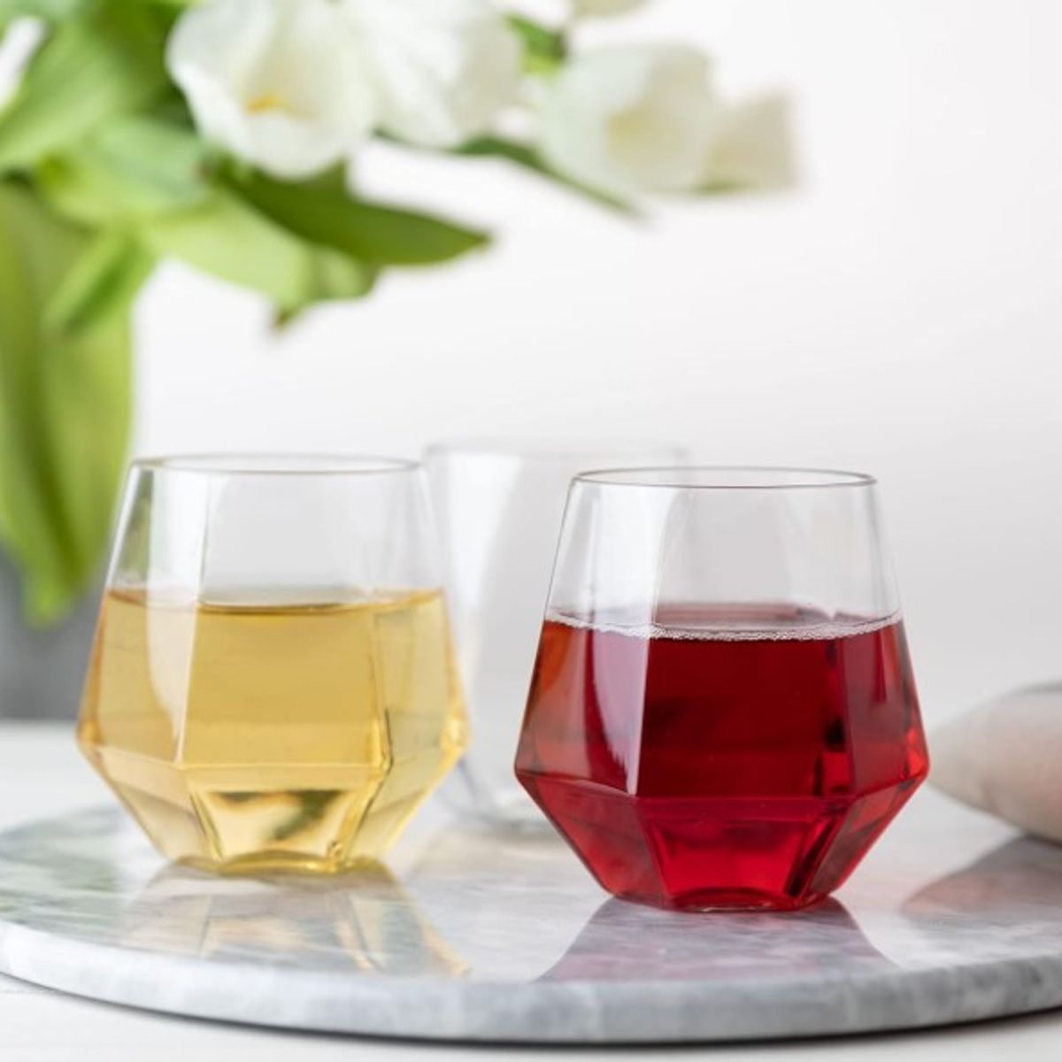 GENERICO - Set x 6 Vasos de Whisky Diseño Diamante