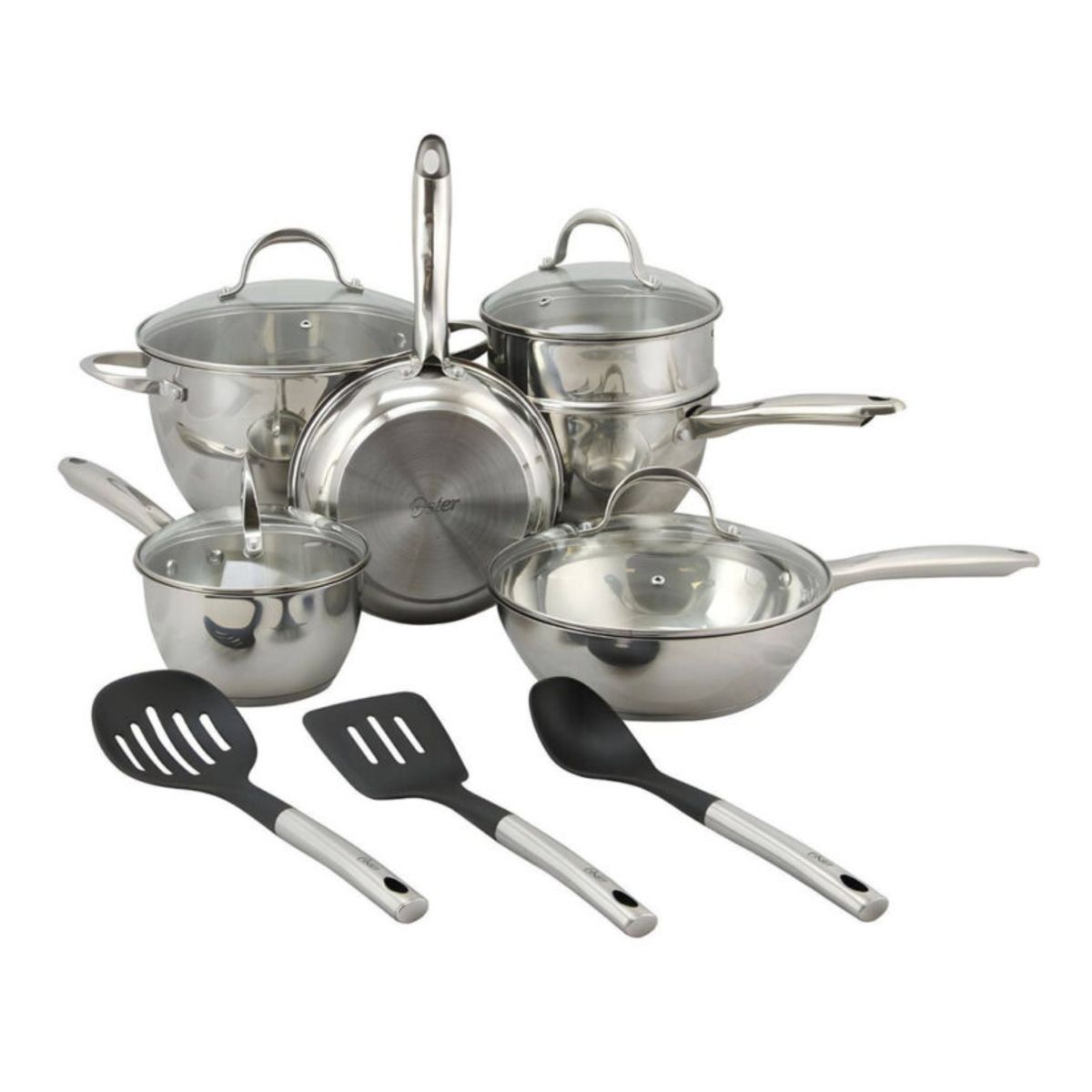 OSTER - Juego de Ollas y utensilios Oster 13pzas  109543-13