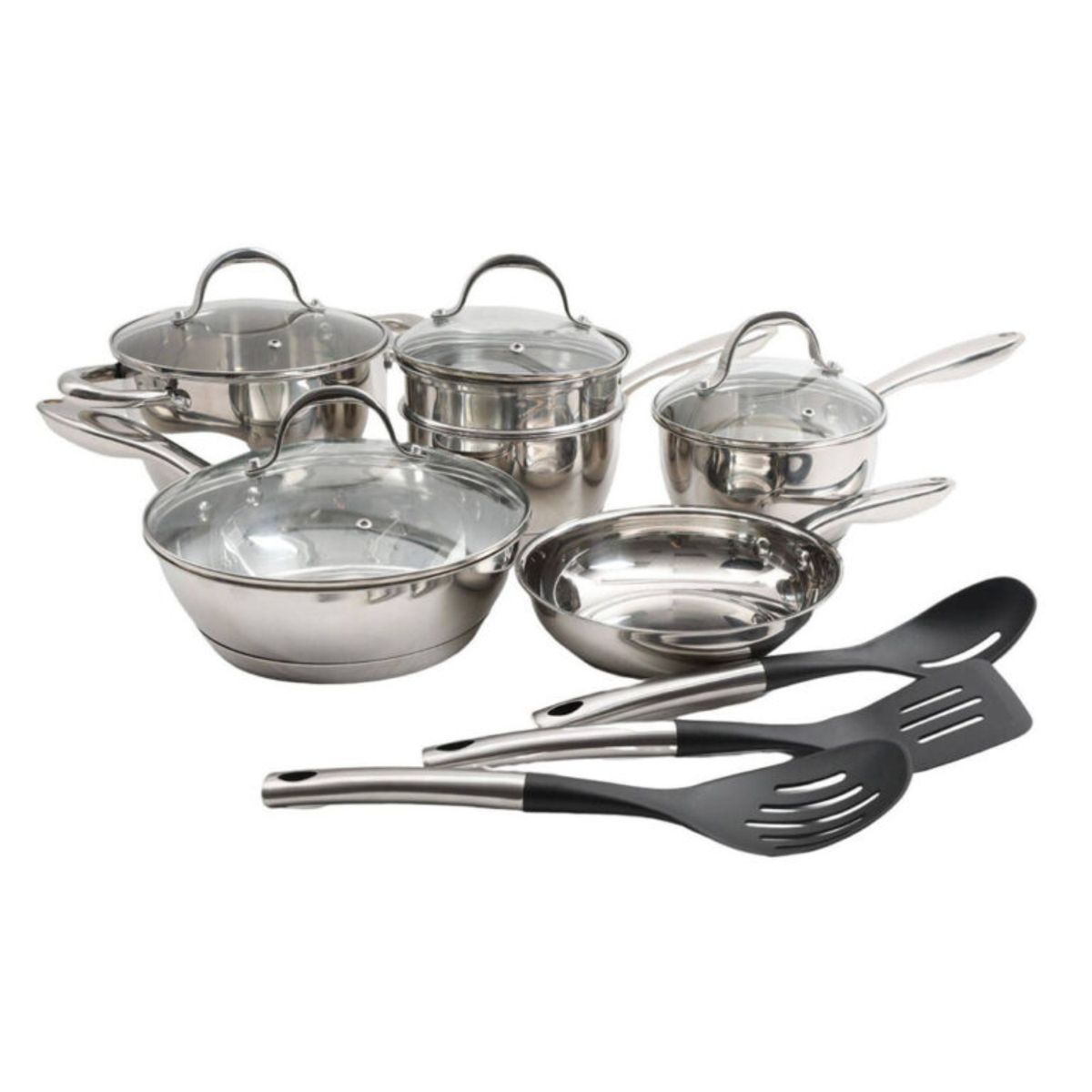 OSTER - Juego de Ollas y utensilios Oster 13pzas  109543-13