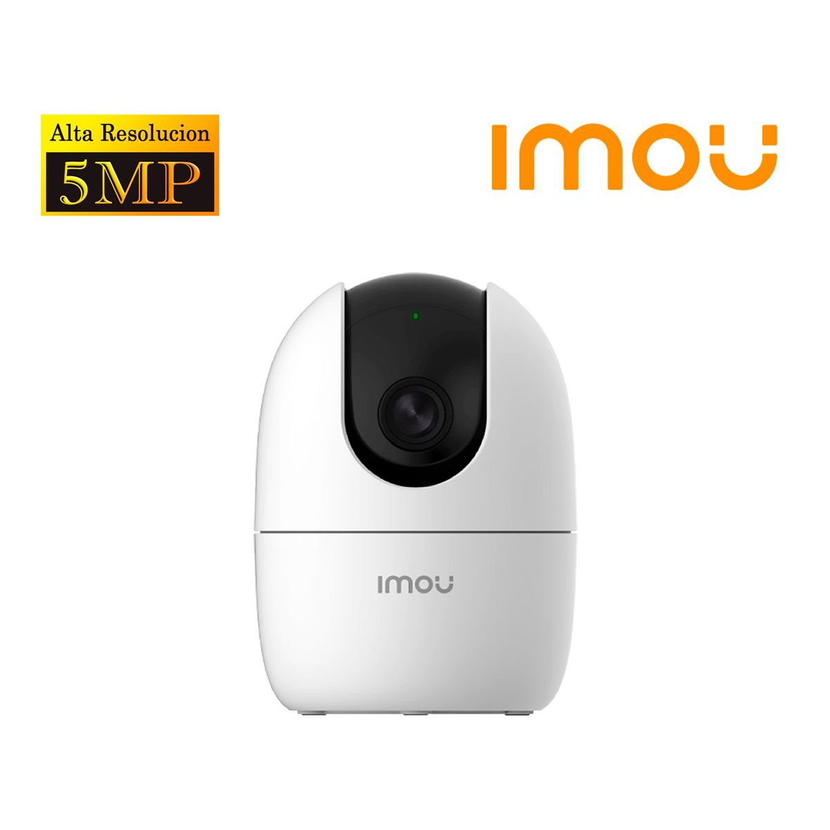 IMOU - Cámara de Seguridad Wi-Fi RANGER 2 5MP Gira 360° Inteligente