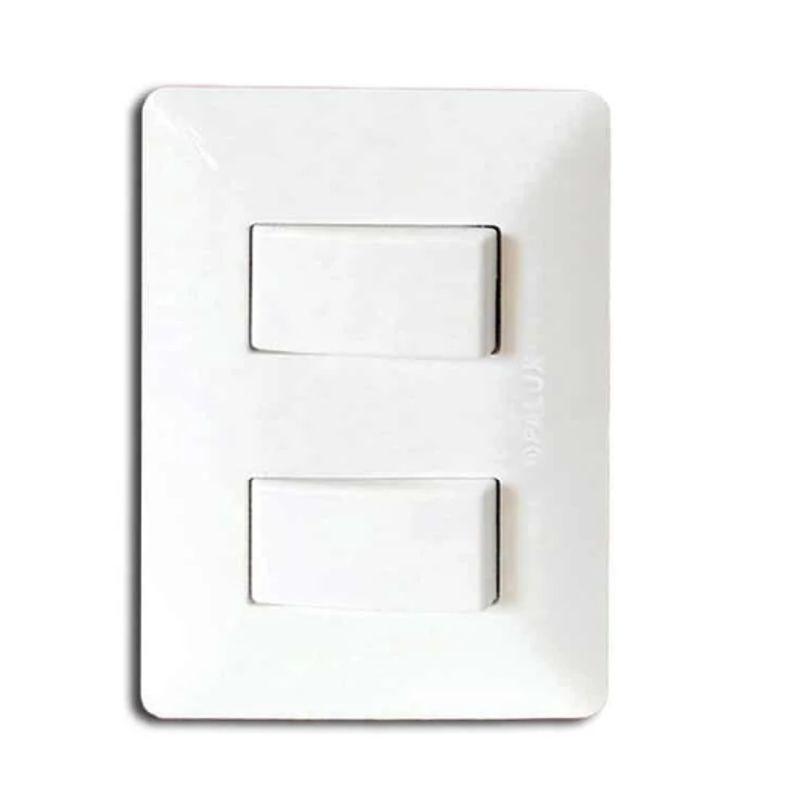 OPALUX - Interruptor Doble Conmutador BM1201-3 OPALUX