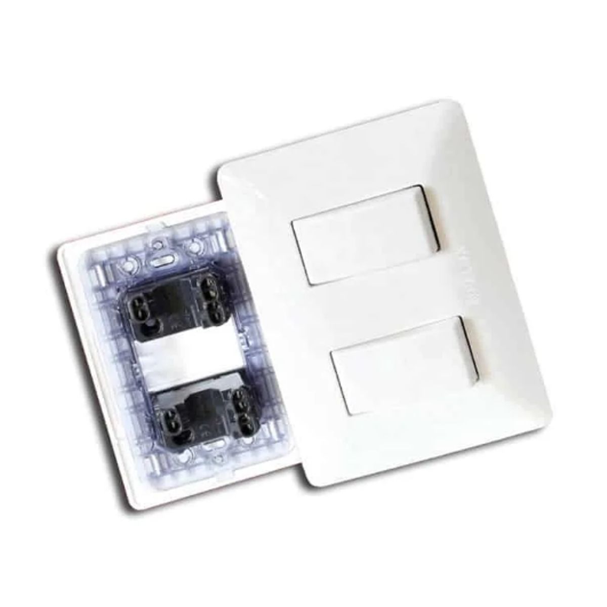 OPALUX - Interruptor Doble Conmutador BM1201-3 OPALUX