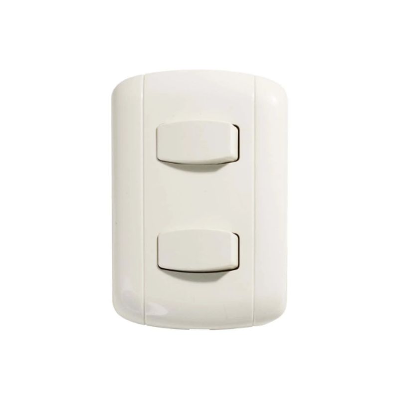 OPALUX - Interruptor Doble Conmutador CJ1201-3 OPALUX