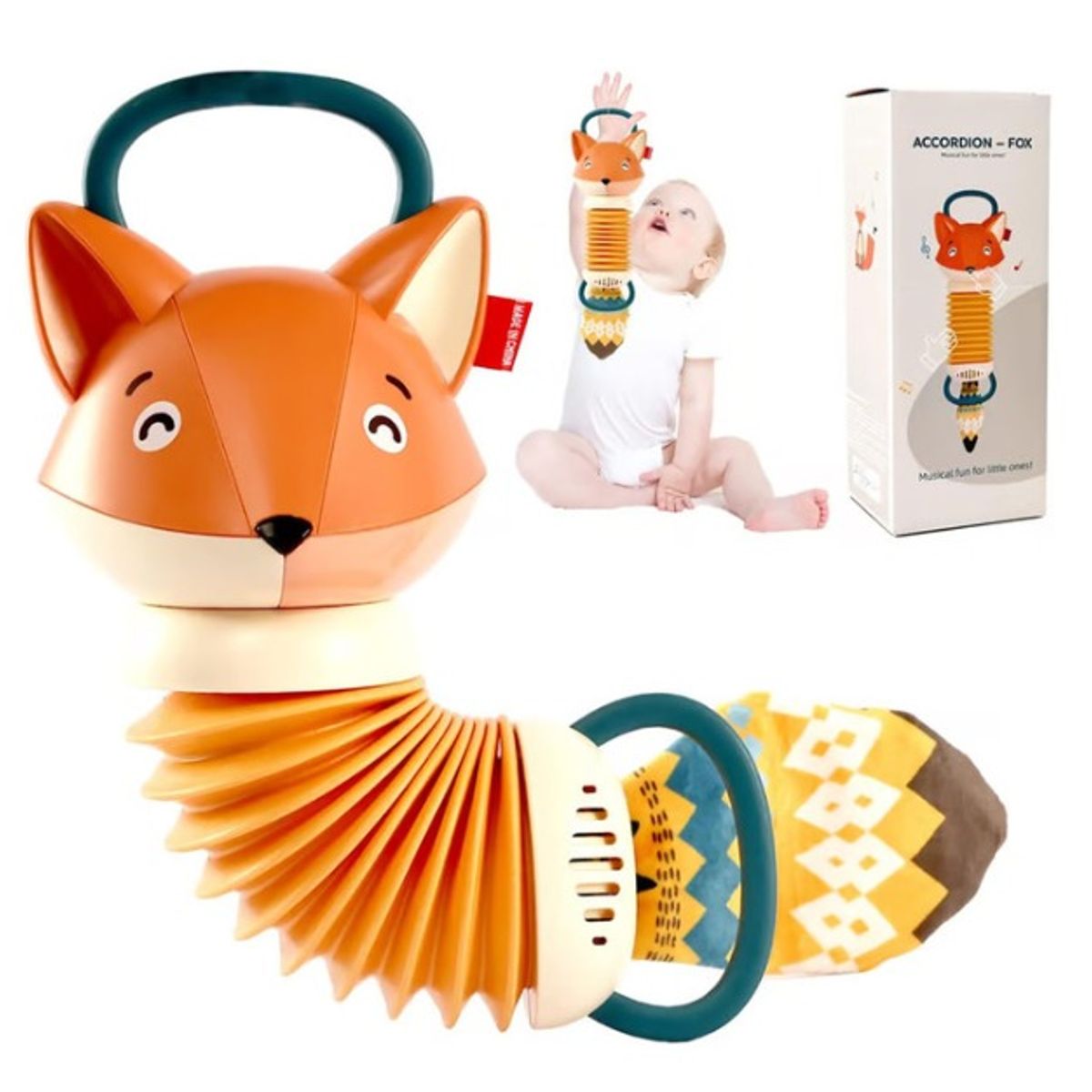 GENERICO - Juguete Musical Acordeón Zorrito