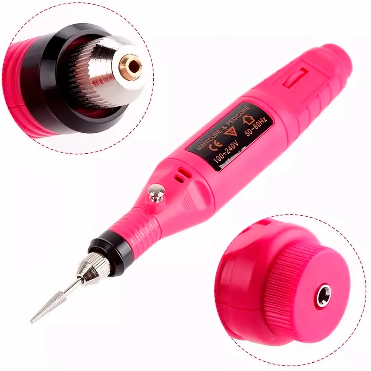 GENERICO - Pulidor De Uñas Eléctrico mas kit de limas y lijas