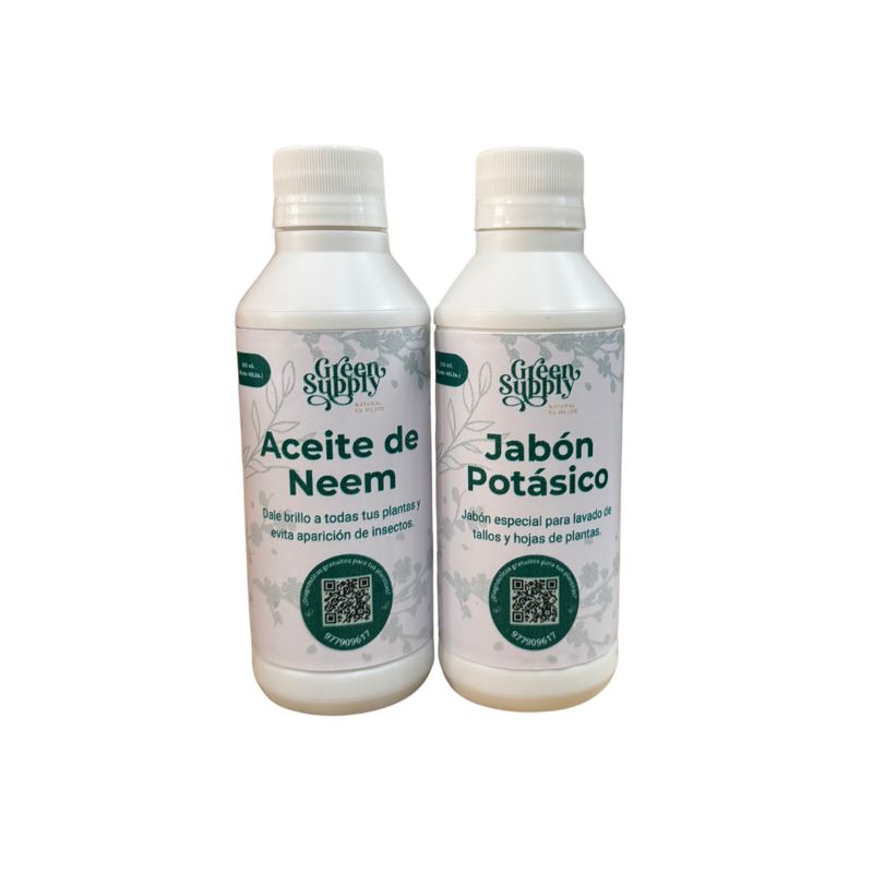 GENERICO - Pack Limpieza  Pet Friendly - Jabón Potásico y Aceite de Neem 200ml