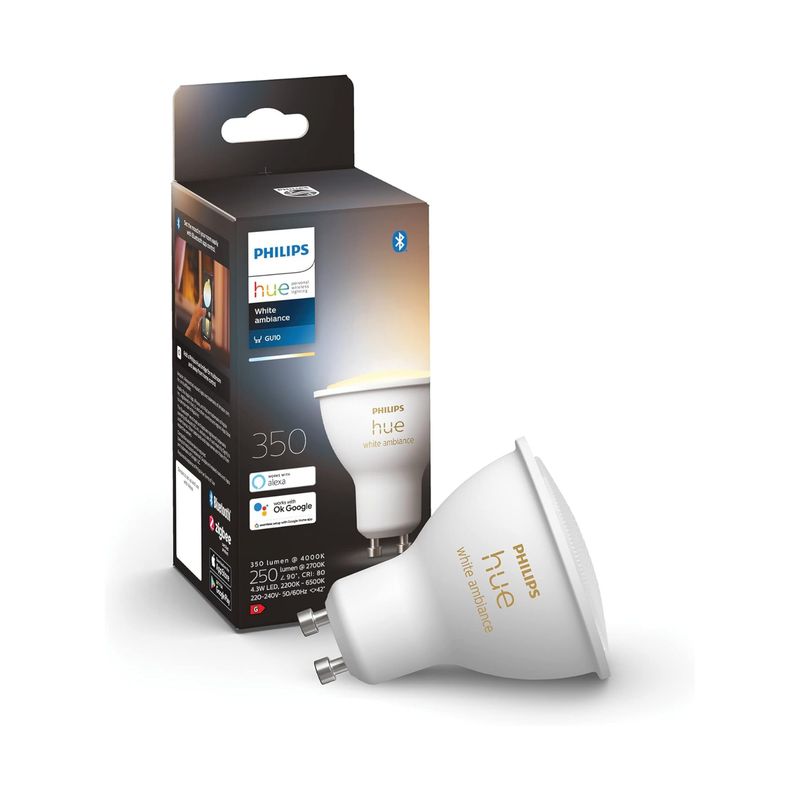 PHILIPS HUE - Bombilla Led Philips Hue White And Color Ambiance - Gu10 Lflc