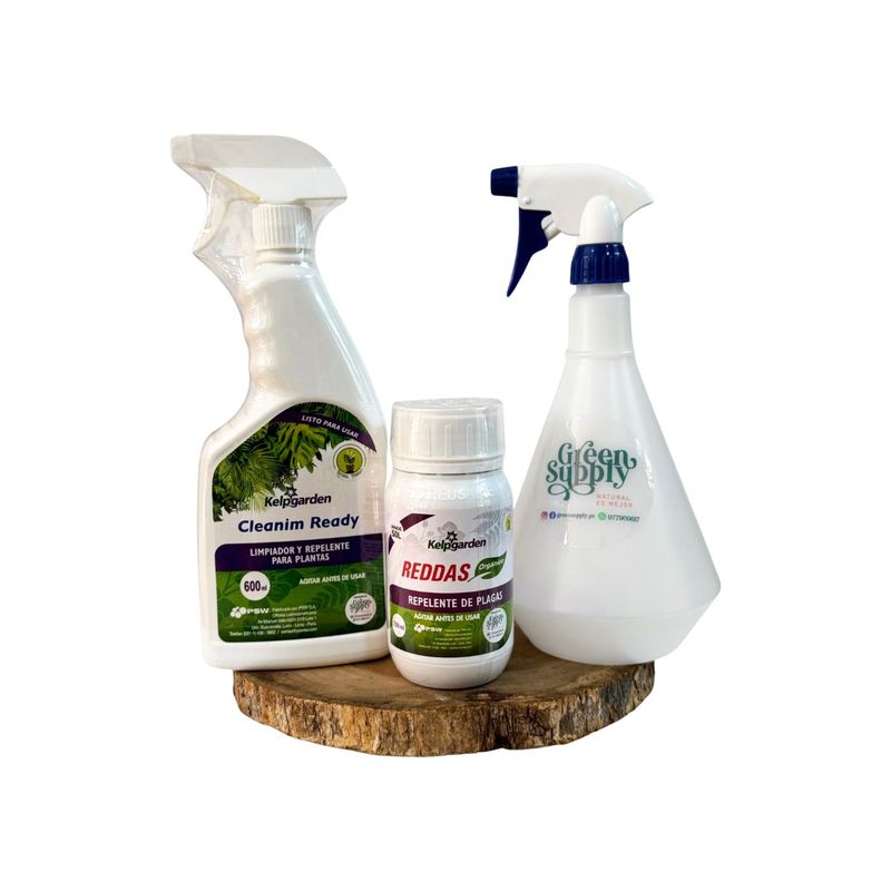 GREEN SUPPLY - Pack Elimina Plagas Pocas Plantas - Pet Friendly