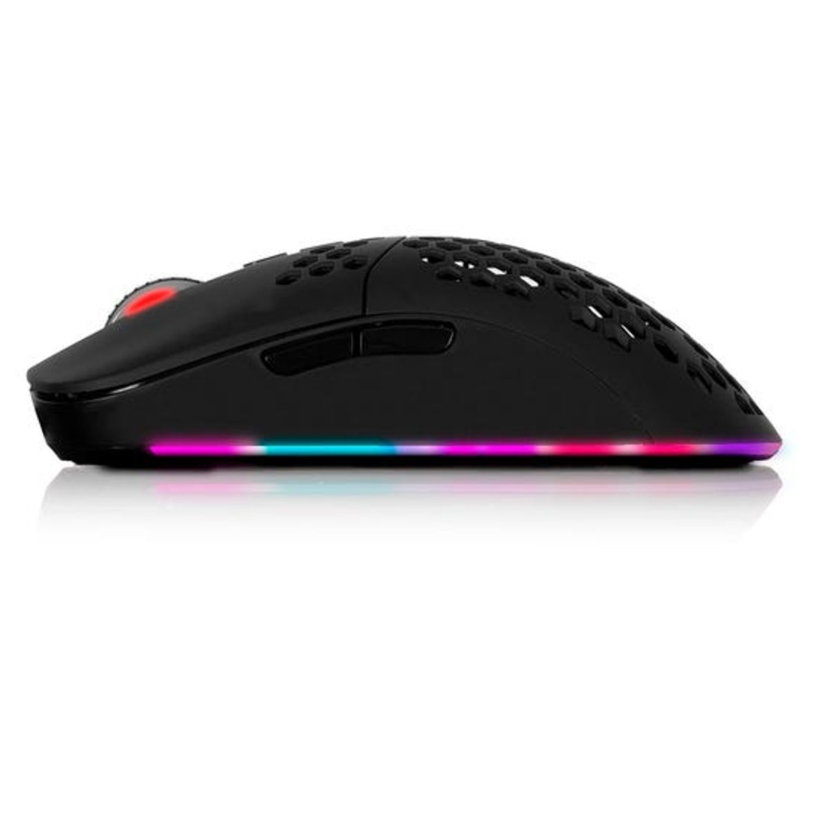 MICRONICS - Mouse Gamer Inalámbrico Recargable Warrior RX - MIC GM828RX