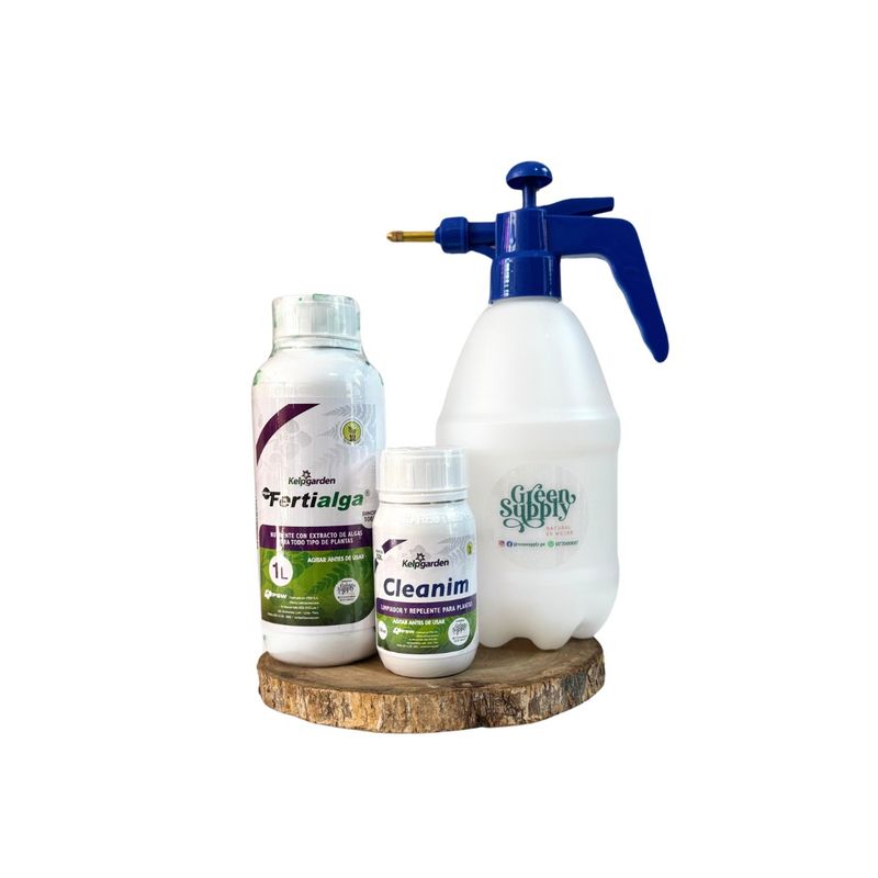 GREEN SUPPLY - Pack Básico de Cuidado para Plantas -  Pet Friendly