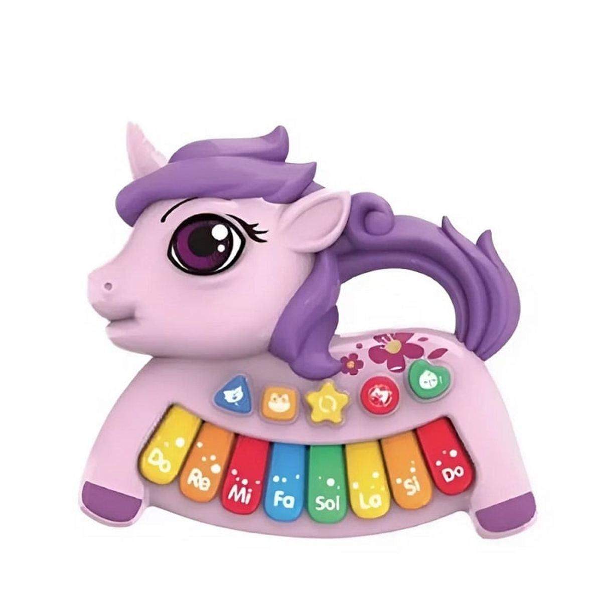 GENERICO - Juguete Didáctico Piano Musical Unicornio
