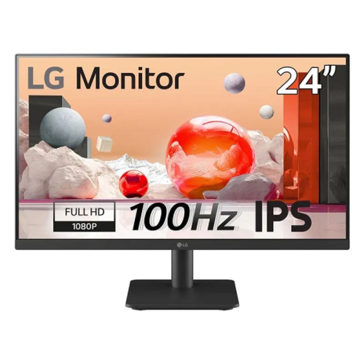 LG - Monitor LG 24MS500-B 24 Full HD 1080p 100Hz 5ms GtG AMD FreeSync IPS