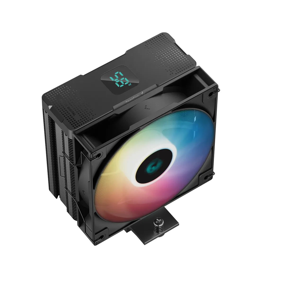 DEEPCOOL - COOLER / DISIPADOR PARA  CPU DEEPCOOL  AG400 BK ARGB DIGITAL