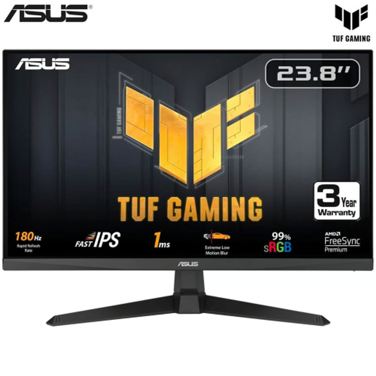 ASUS - Monitor ASUS TUF Gaming VG249Q3A 24 Full HD 180Hz 1ms Fast IPS