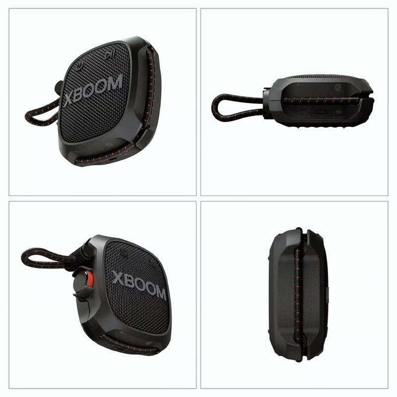 LG - Parlante portátil LG XBOOM Go Bluetooth Altavoz 5W RMS IP67 XG2TBK