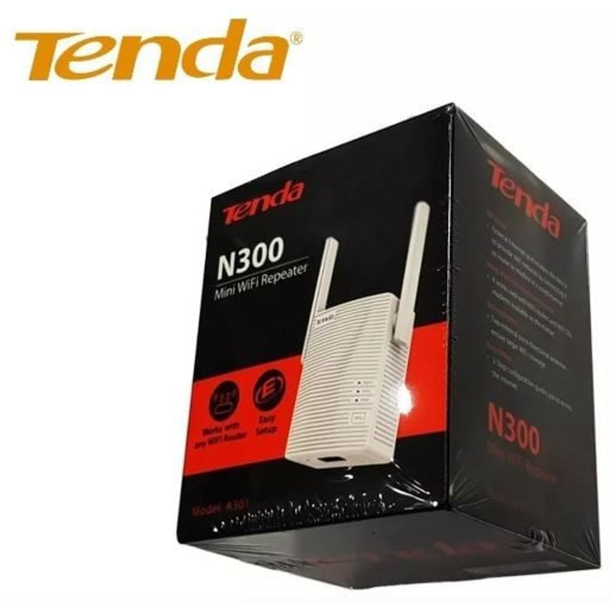 TENDA - Repetidor Extensor Tenda WiFi 300Mbps A301