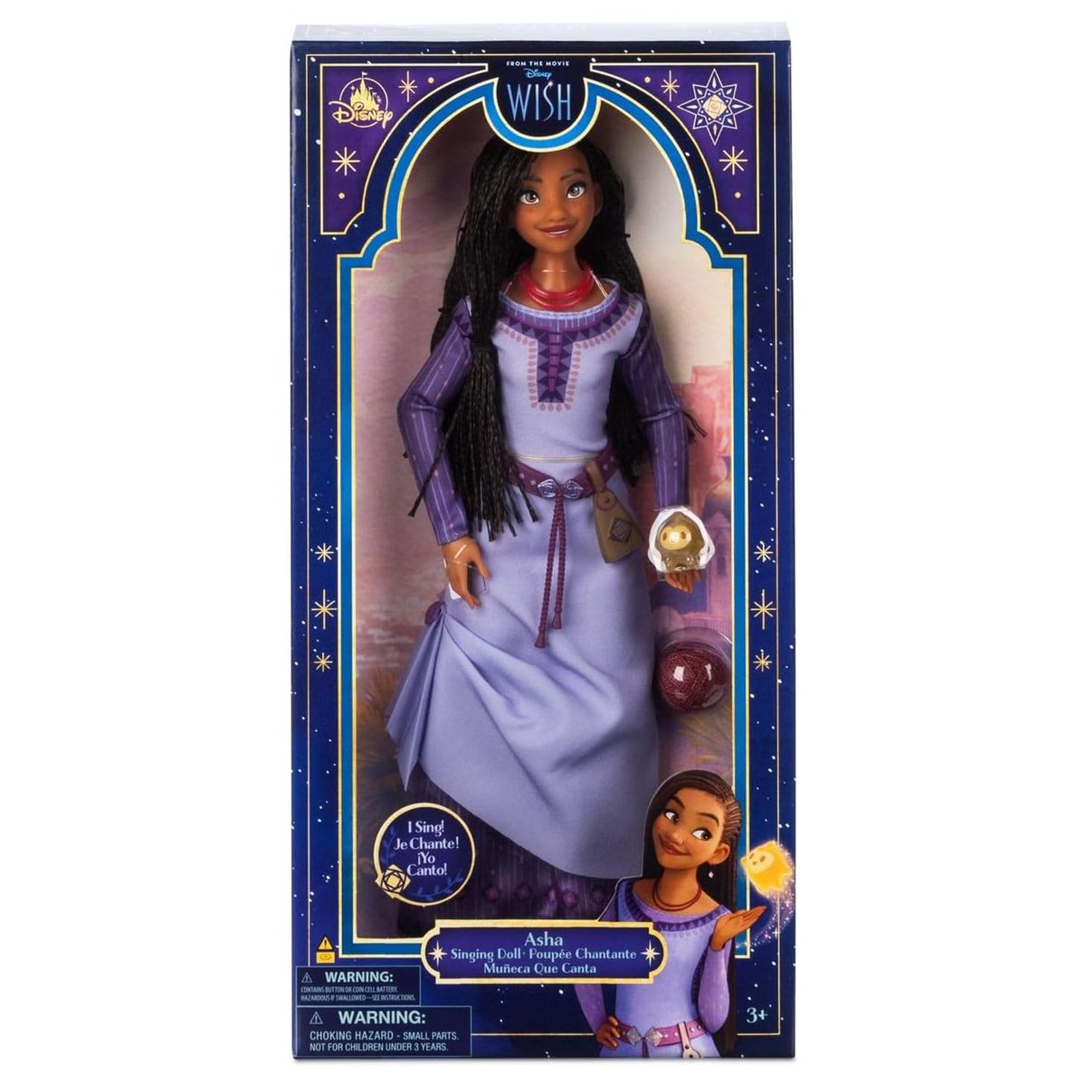 DISNEY - Muñeca Asha Musical Wish