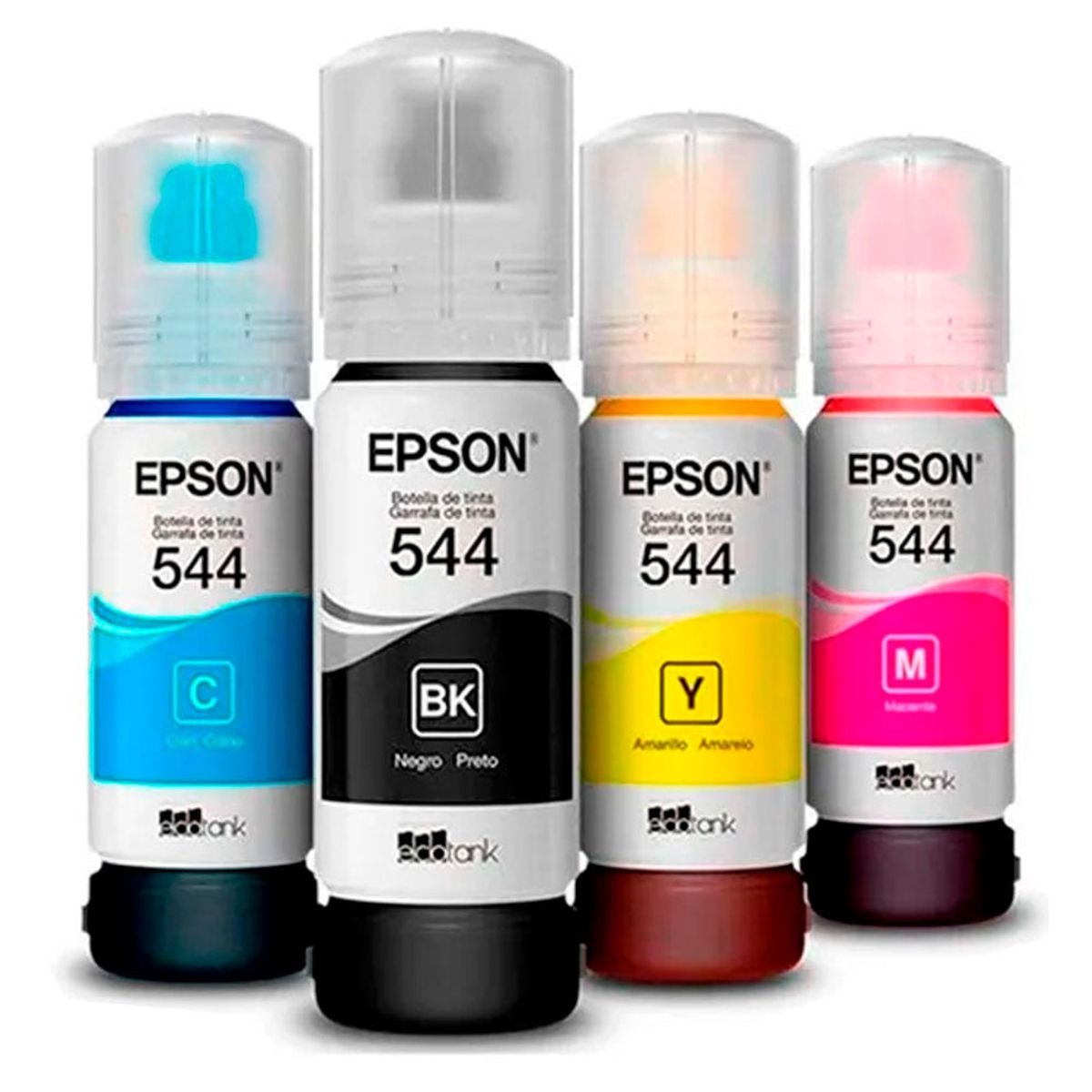 EPSON - Pack Tinta Epson T544 Negro y Colores para L3250 L3150