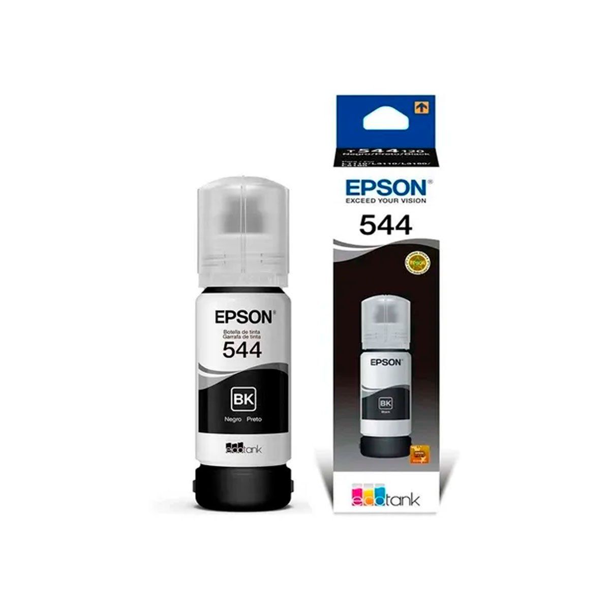 EPSON - Tinta T544 Epson Negro L3110 L3150 L5190