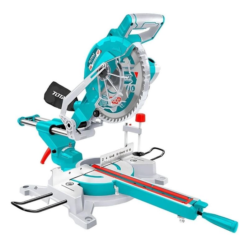 TOTAL TOOLS - Sierra ingleteadora telescopica 1800w 10 industrial Total