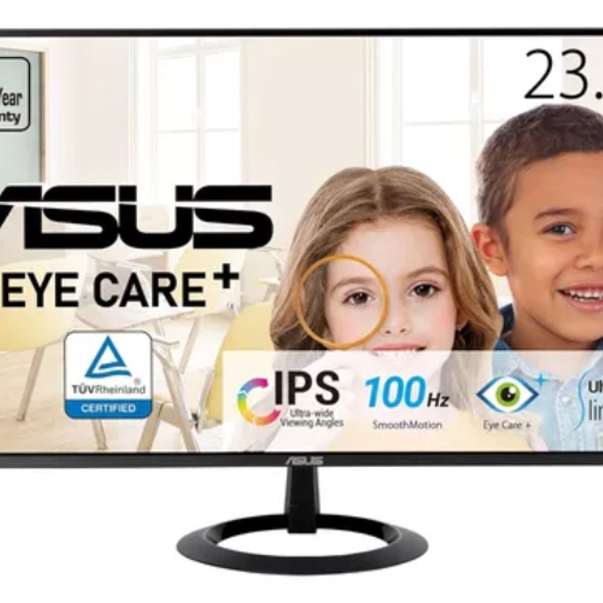 ASUS - ASUS VA24EHF 24 EYE CARE MONITOR