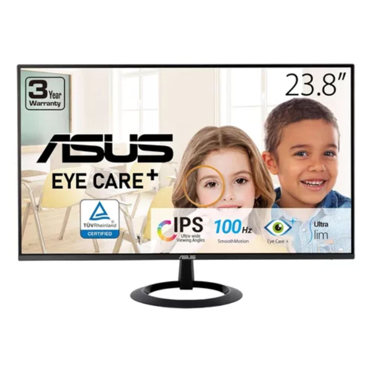 ASUS - ASUS VA24EHF 24 EYE CARE MONITOR