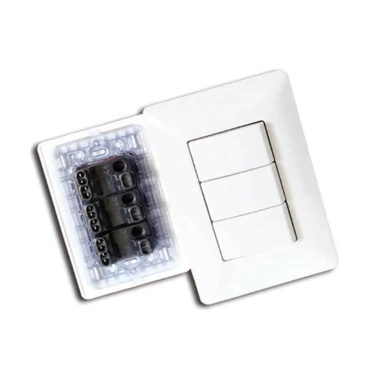 OPALUX - Interruptor Triple Unipolar BM1301 OPALUX