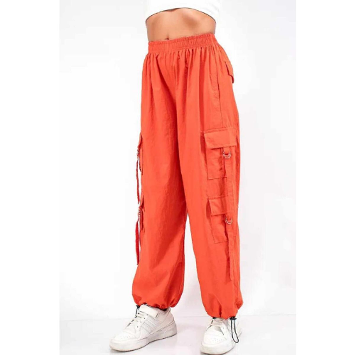 ENKI - Pantalón Cargo Parachic 6X Para Mujer