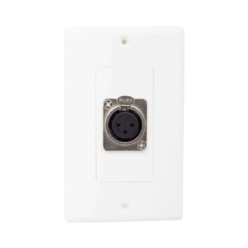 FINDER - Placa de Pared Canon XLR 3 Pines TM-1422 FINDER