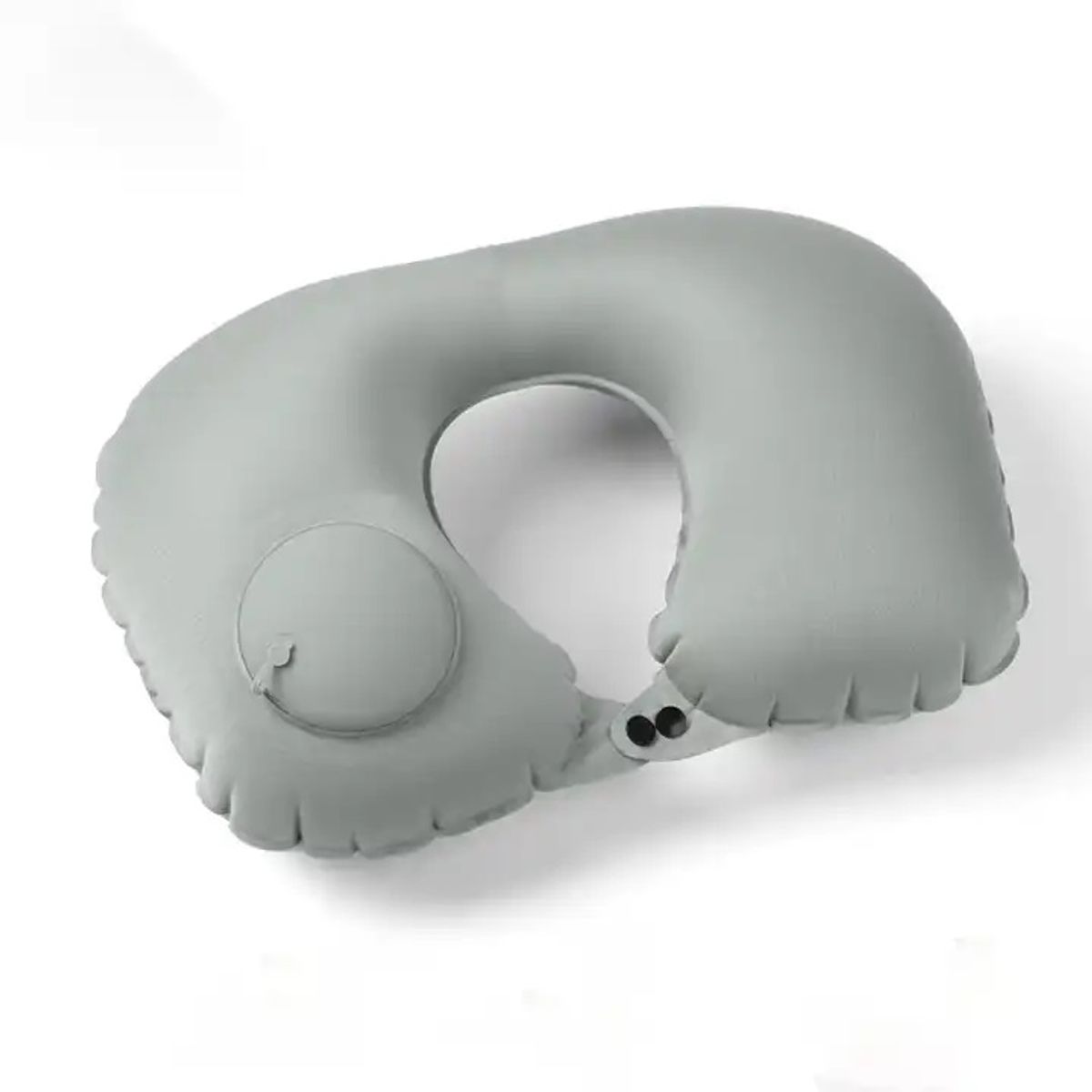 GENERICO - ALMOHADA PARA VIAJE O COLLARIN - INFLABLE CON BOMBA DE AIRE