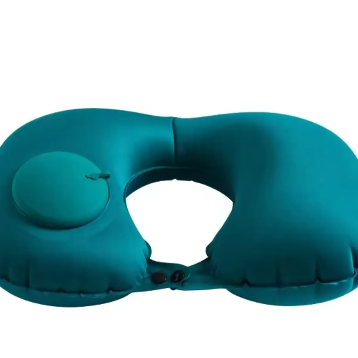 GENERICO - ALMOHADA PARA VIAJE O COLLARIN - INFLABLE CON BOMBA DE AIRE