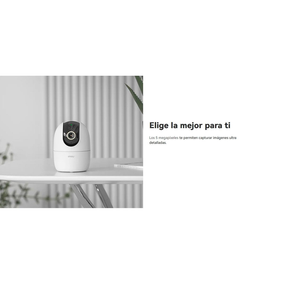 IMOU - Cámara Inalámbrica Wi-fi IMOU RANGER 2 5MP Gira 360° Inteligente