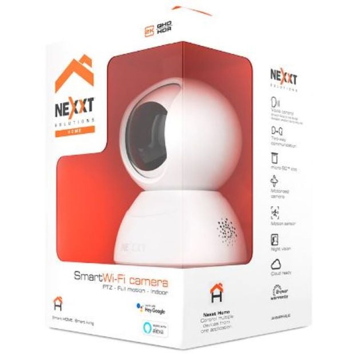 NEXXT SOLUTIONS - Camara Inteligente Wi-Fi para interior 2K Nexxt Solution AHIMPF14U2
