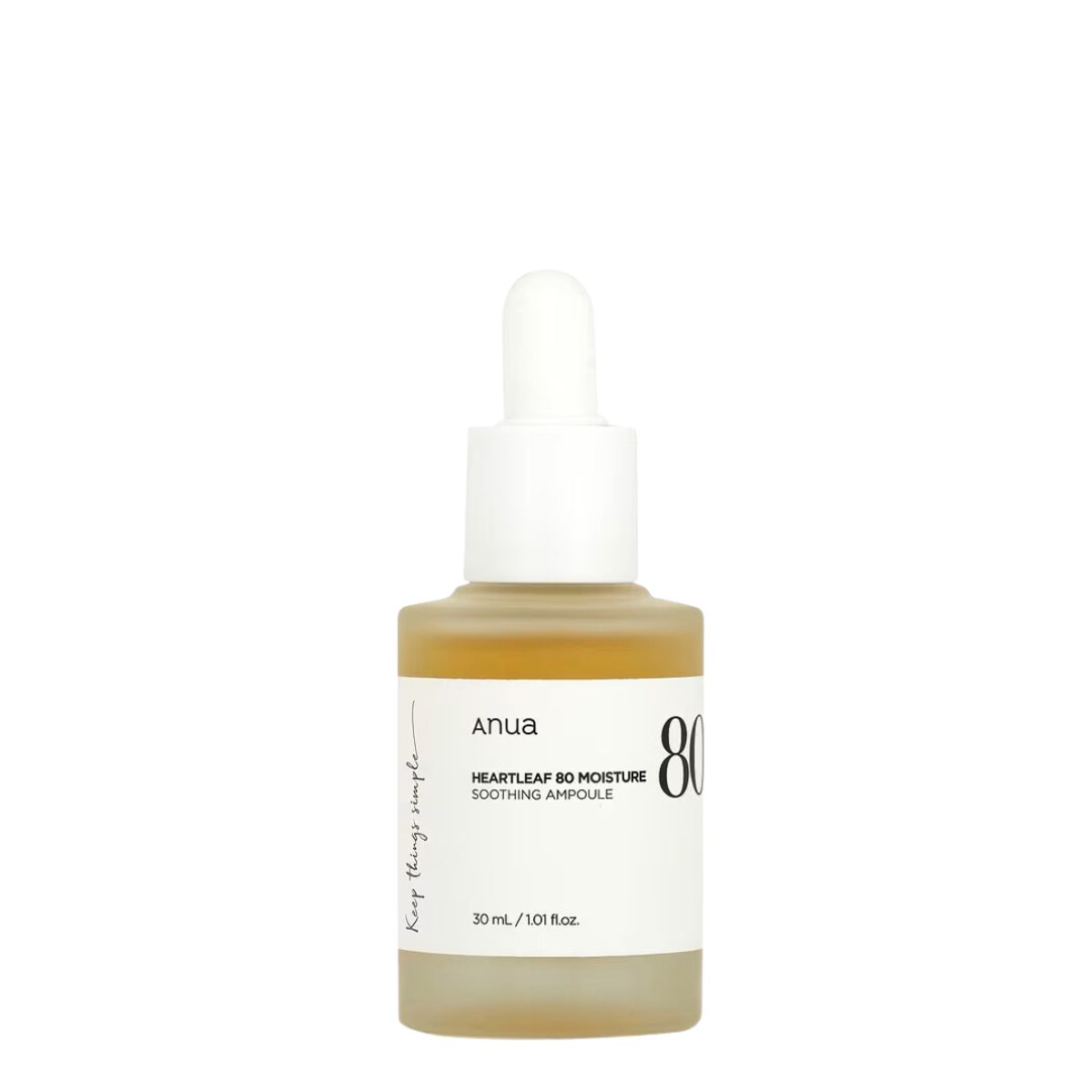 GENERICO - ANUA HEARTLEAF 80 MOISTURE SOOTHING AMPOULE