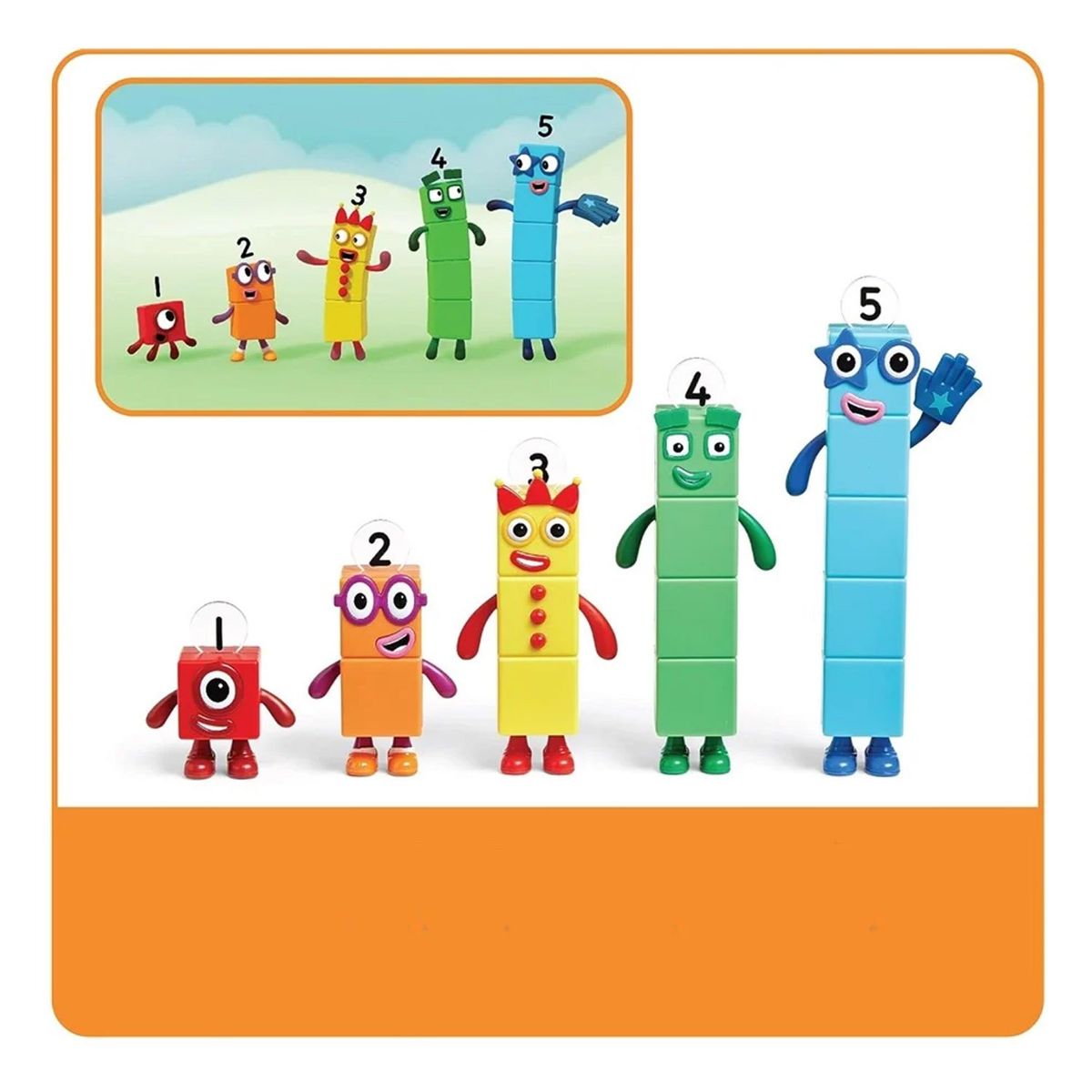 HANDS UP - Number Blocks Amigos del 1 al 5