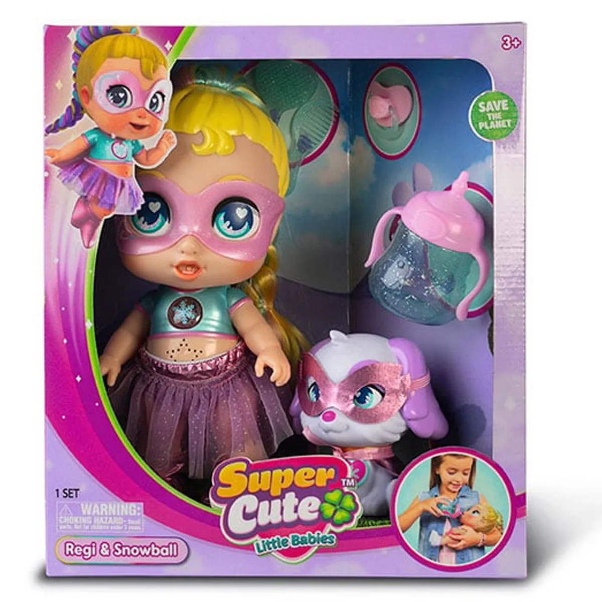 SUPER CUTE - Muñeca Super Cute Regi con Mascota