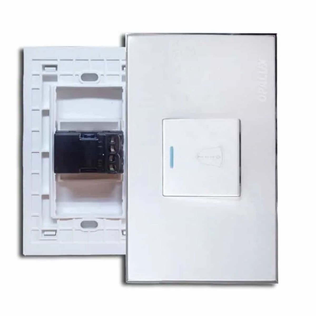 OPALUX - Pulsador con Dado Pequeño OP-1102S OPALUX