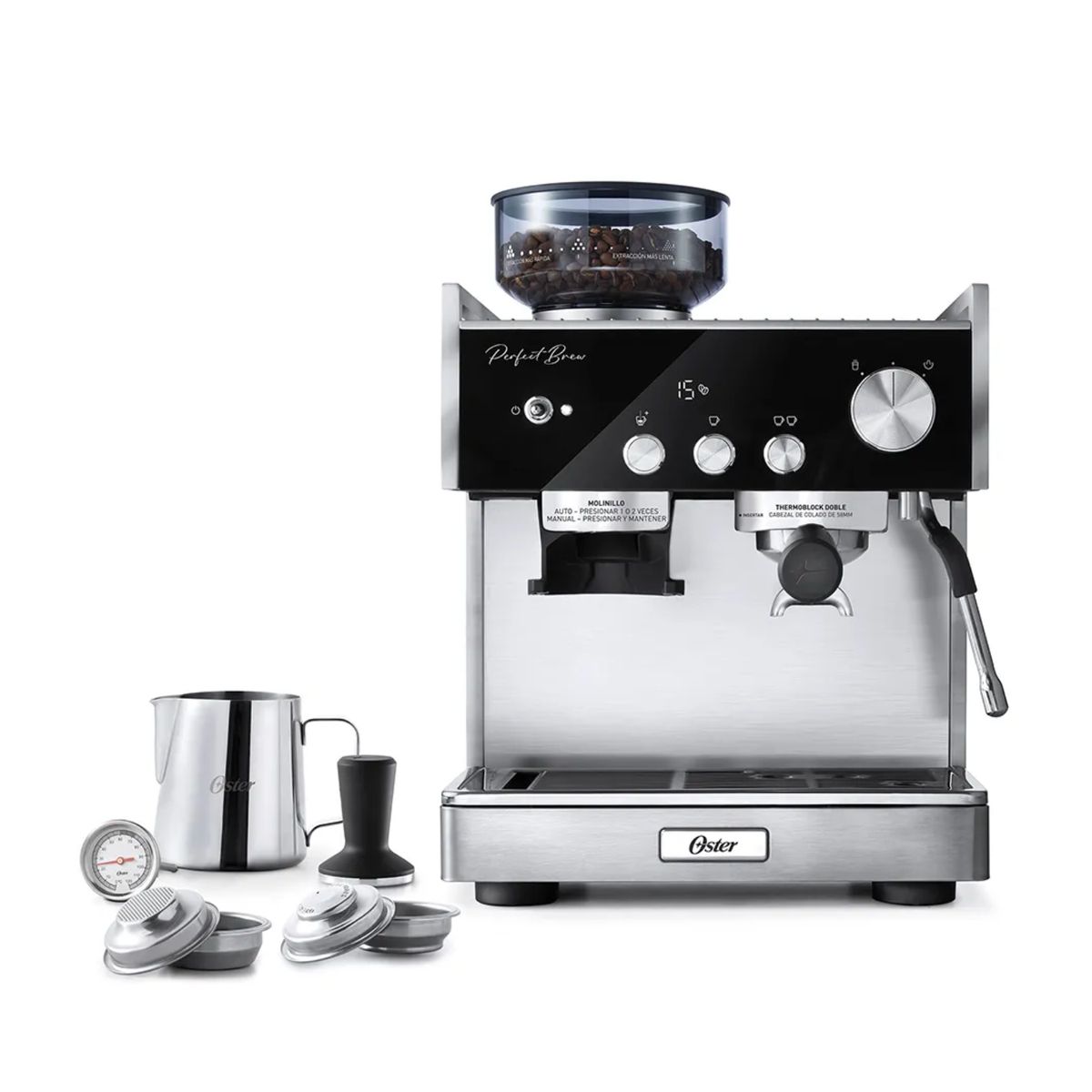 OSTER - Cafetera Oster para Espresso Perfect Brew BVSTEM7400 053