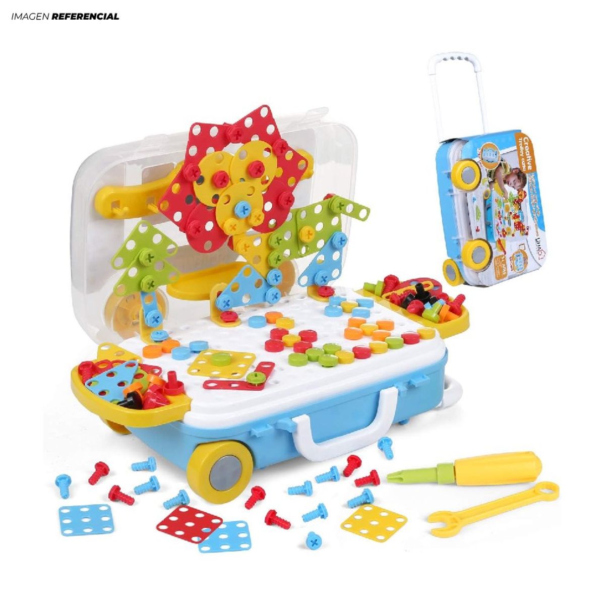 GENERICO - Maletín Bloques de Construcción Juguete