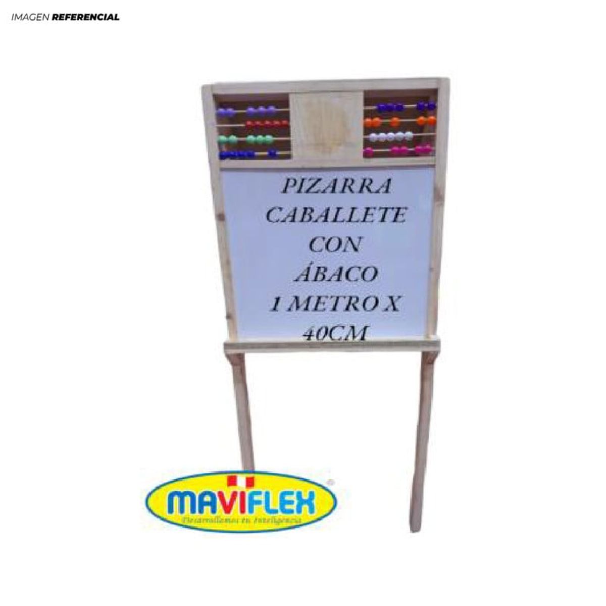 GENERICO - Pizarra Didáctica Caballete Con Abaco